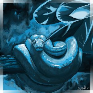 The Blue Boa's Perch