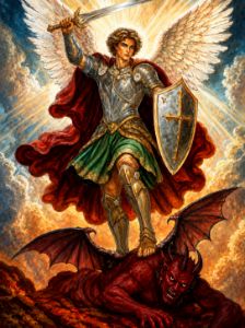 Archangel Azrael - AliceWhite - Paintings & Prints, Religion