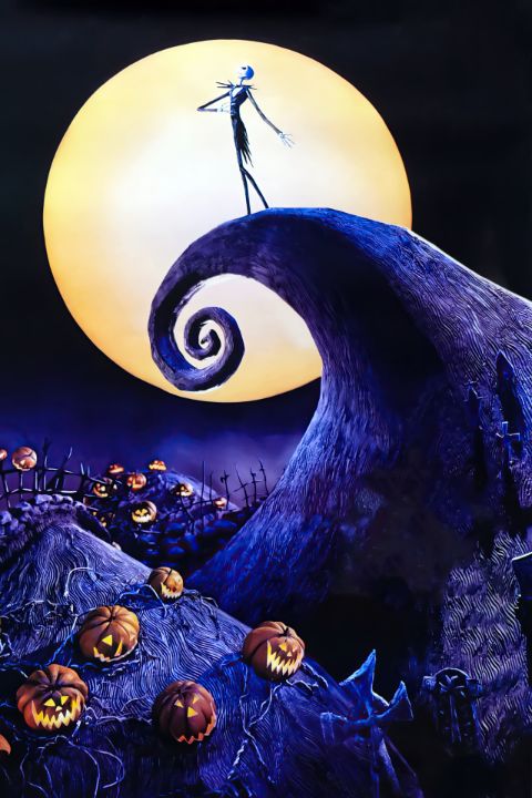 The Nightmare Before Christmas 1993 - Sandman Design - Paintings ...