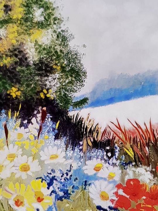 Blue Hills: - Cee Kay Creations - Digital Art & AI