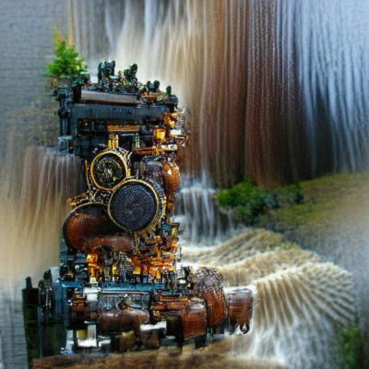 Waterfall at the end of the world 2 - MaiikeArtsDesign - Digital Art ...