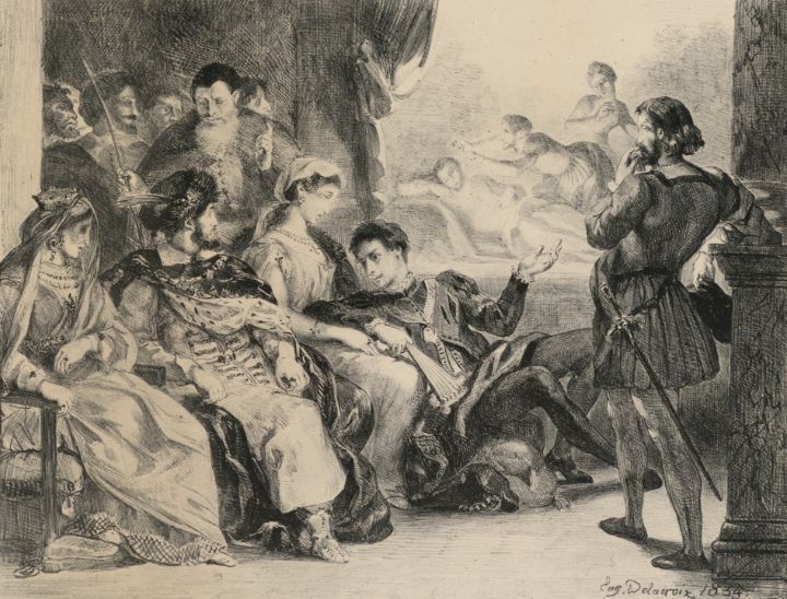 Hamled Illustration for Hamlet The Players - Unique Artworks Collection ...