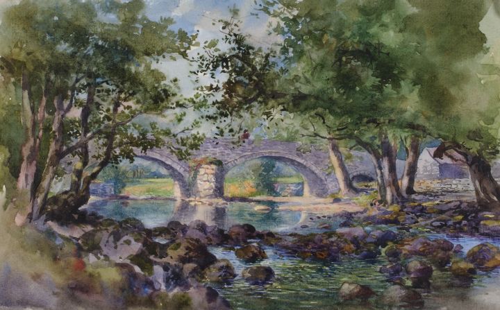 Old Bridge near Bettws y Coed North Unique Artworks Collection