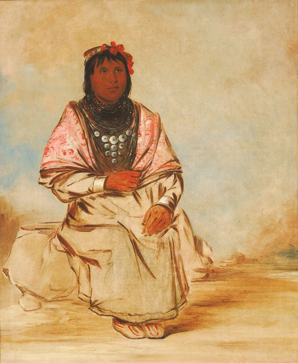 A Seminole Woman - Unique Artworks Collection - Paintings & Prints, People  & Figures, Portraits, Other Portraits - ArtPal