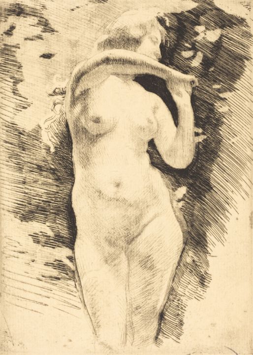 Ellender Nude Etching selling