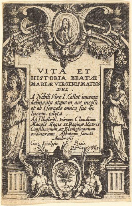 Frontispiece for The Life of the Vir Unique Artworks Collection