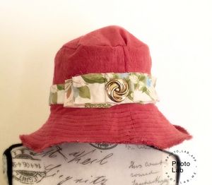 Shabby "Jean" Wide Brim Hat