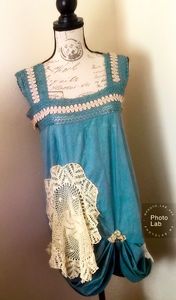 Romantic Shabby Tunic Dress