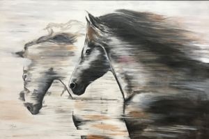 Time Traveling Horses - Dina Alsharif