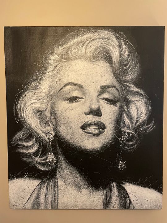 Marilyn Monroe by DAVIDE DISCA - Davide Disca - Paintings & Prints, People  & Figures, Celebrity, Actresses - ArtPal