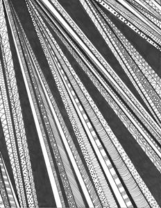 Zentangle Stripes