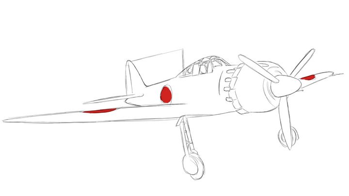 零戦 Mitsubishi A6M5 Zero - KuraiTanuki
