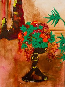 leaves and grapes