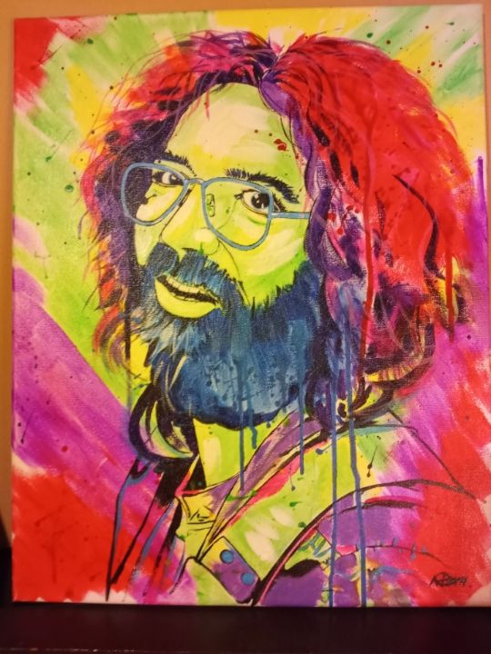 Jerry garcia original 2025 artwork for sale