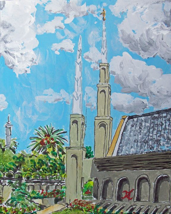 Johannesburg South Africa LDS Temple Bekablo Creations Paintings