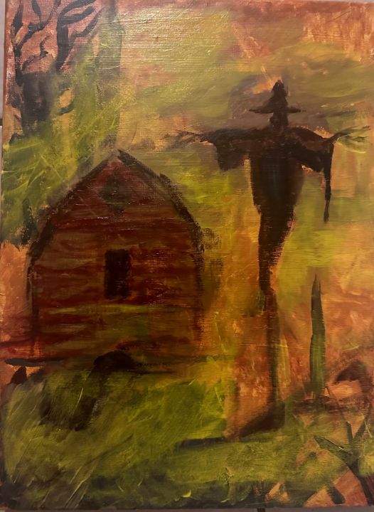 Scarecrow - The_Painting_Abyss - Paintings & Prints, Abstract ...