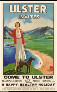 Vintage Travel Ad - Donna Ryan