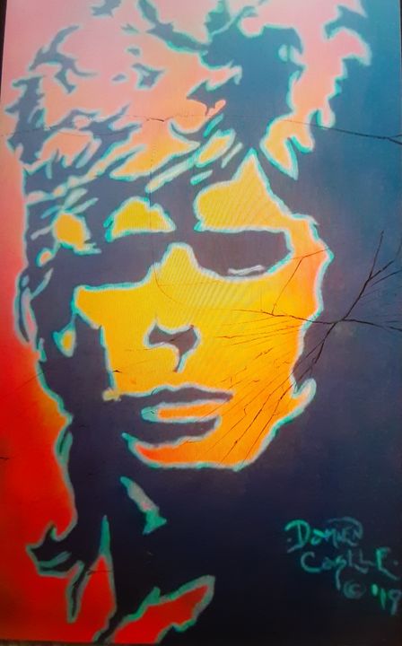 David Bowie circa Pin-ups - Mob Boss Art