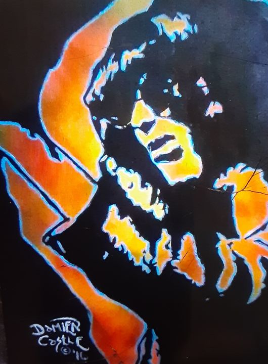 Joey Ramone in Action - Mob Boss Art