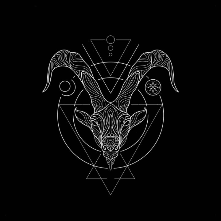 Black Capricorn - Nero Design - Digital Art, Fantasy & Mythology ...