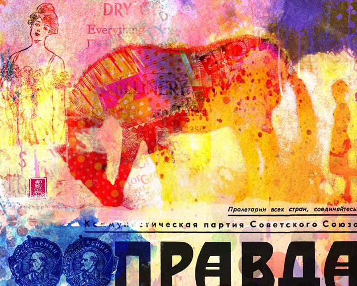 Russian horse - Alessandro Andreuccetti Art