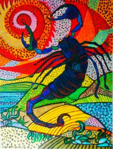 Scorpio - the Scorpion - Art by Diana Urbiztondo aka RAMANI