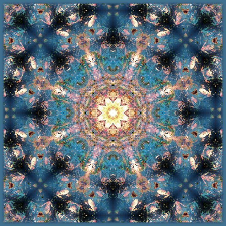 Waterstone Mandala - Flowers by Alaya Gadeh - Photography, Religion ...