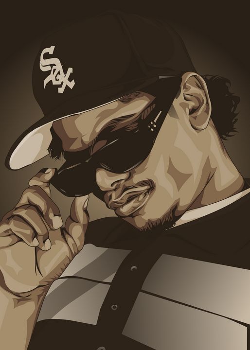 Eazy-E - Vex - Drawings & Illustration, Entertainment, Music, Rap & Hip Hop  - ArtPal