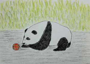 Nap - dessinateur777 - Drawings & Illustration, Animals, Birds, & Fish,  Bears, Panda - ArtPal