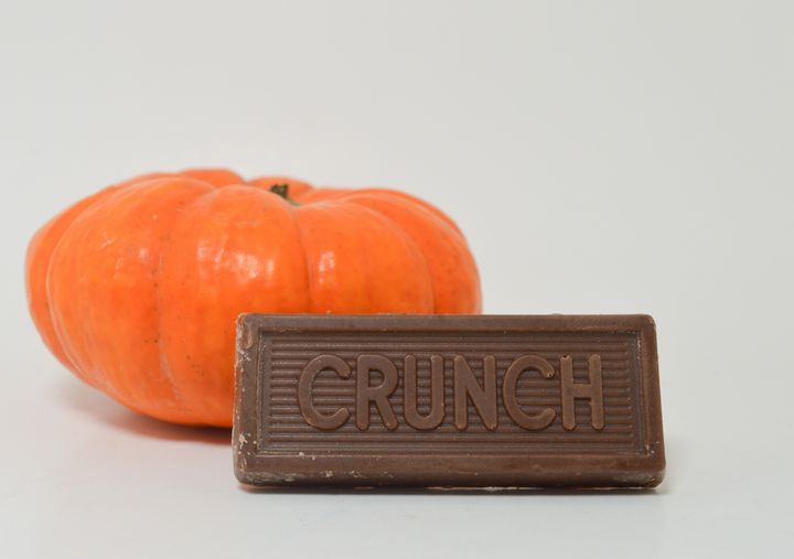 A pumpkin and a crunch bar - Jennifer Wallace
