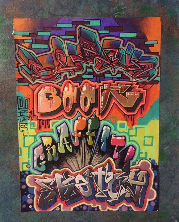 Black book graffiti sketch - Sky Ryde Inc.