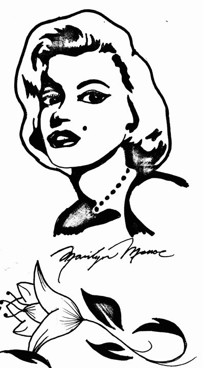Love Marilyn - HR-Original Art