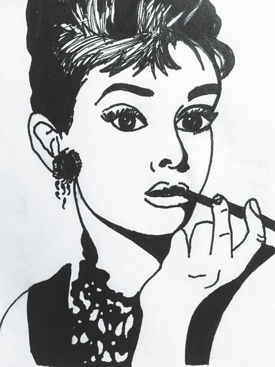 Classic Hepburn - HR-Original Art
