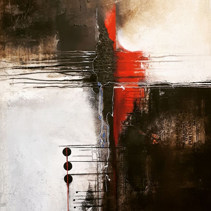 Je pars avec toi - Tibo Artiste peintre