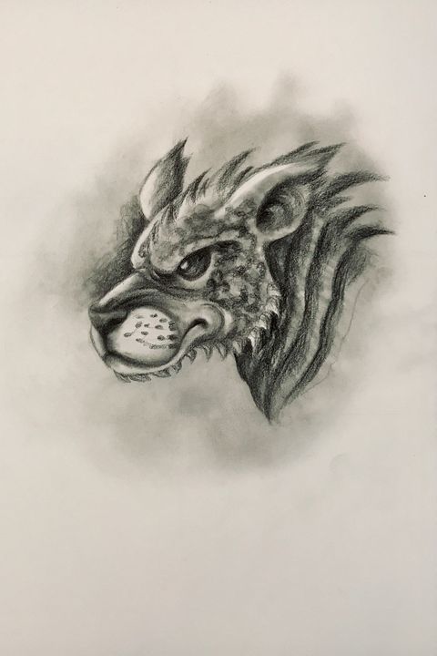 Sketching - Freybug (Hellhound) - Online Lesson Demo Works