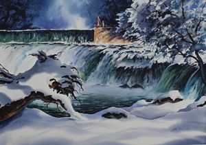 "WINTER AT GRAND FALLS" - IMAGE GALLERY