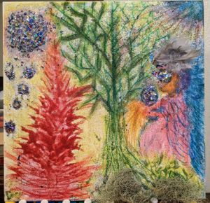 Sacred red fern - Tree Bones