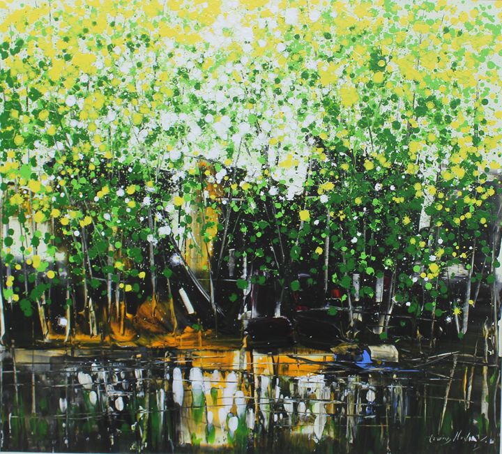 Blossom season in spring Arthouse Vietnam Galleries Paintings