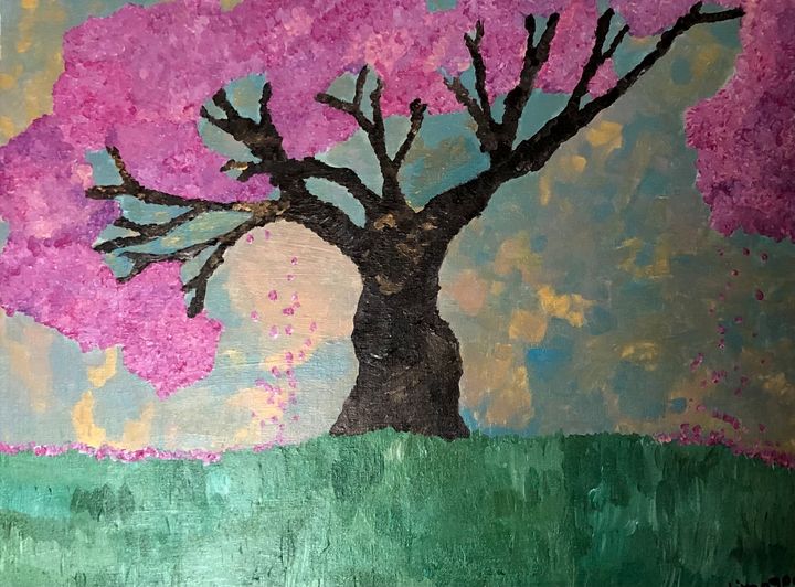 Cherry Tree In Bloom - Jessica Livengood