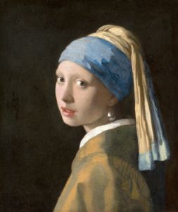 Johannes Vermeer 1665 Girl with a Pe