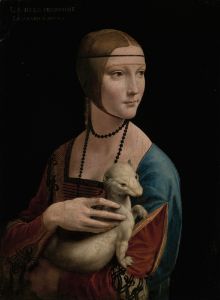 Leonardo da Vinci 1490 Lady with an