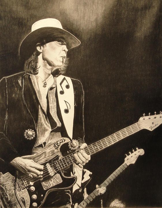 Stevie Ray Vaughan - Native Texan Artistry/Charles Rogers