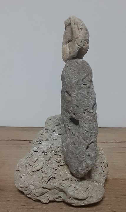 The Tall Man Rock Statue - Jill's Art With Nature