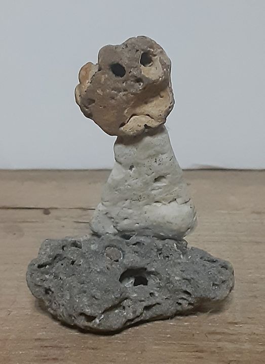 The Frowning Child Statue - Jill's Art With Nature