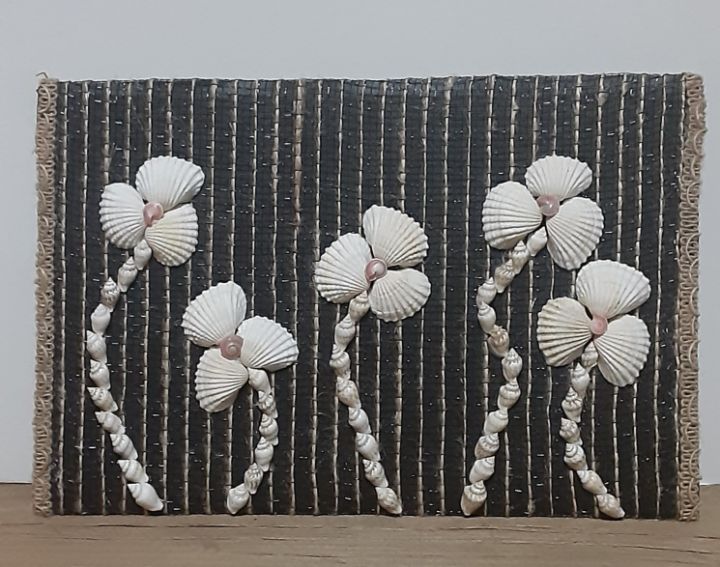 Flowers of Shells Wall Hanging - Jill's Art With Nature - Crafts & Other  Art, Other Crafts & Art - ArtPal