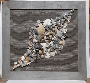 Shell Island Wall Hanging - Jill's Art With Nature