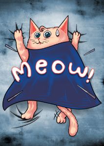 Meow the SuperCat - Rod’s Art Portal