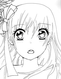 Manga girl [Wedding portrait]