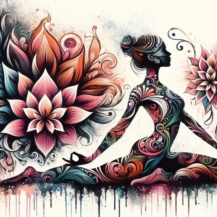 My Yoga Style - Yoga Blast Digital Designs - Digital Art & AI