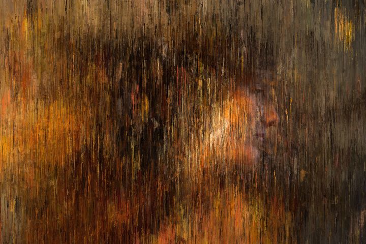 Woman Portrait in Gold Tones - alexmir
